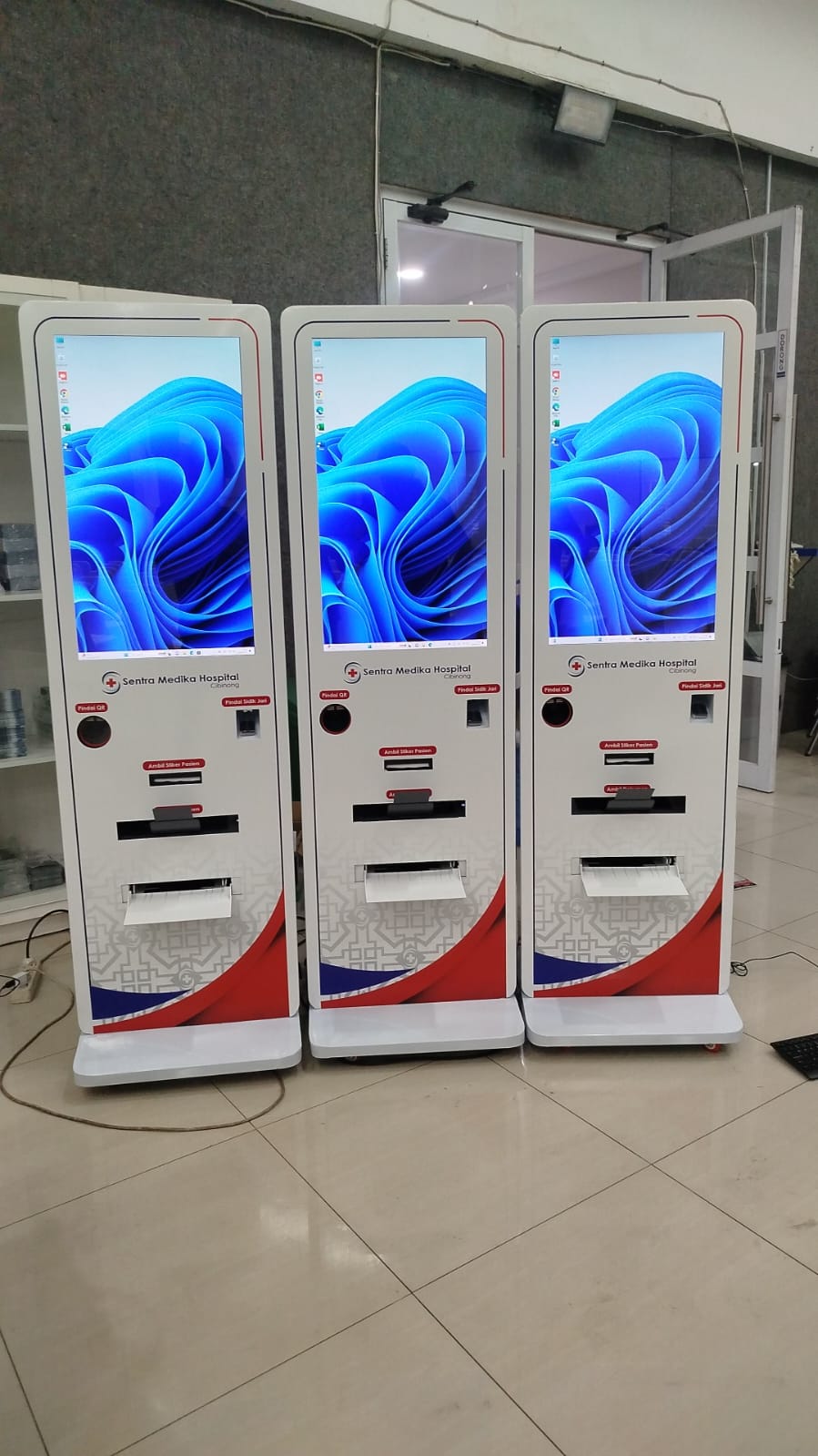 FULLSET Kiosk Antrian Custom 4